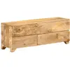 Image de vidaXL Armoire TV en bois massif de manguier 110x30x40 cm