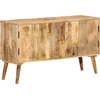 Image de vidaXL Buffet en bois massif de manguier 110x30x60 cm