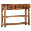 Image de Buffet Avec 3 Tiroirs 110x30x80 Cm Bois Massif Vidaxl