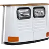 Image de vidaXL Buffet de camion en bois massif de mangue blanc