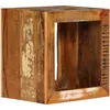 Image de Vidaxl - Tabouret Carré Avec Trou Central Idéal Pour Chaque Pièce En Bois De Haute Qualité