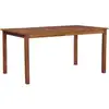 Image de Vidaxl - Table De Jardin 150x90x74 Cm Bois D'Acacia Massif