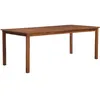 Image de Vidaxl - Table De Jardin 200x100x74 Cm Bois D'Acacia Massif