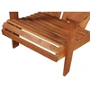 Image de vidaXL Chaise de jardin Adirondack en acacia massif