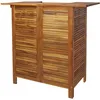 Image de Table De Bar 110 X 50 X 105 Cm Bois D'Acacia Massif