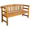 Image de Vidaxl - Banc De Jardin 157 Cm Bois D'Acacia Solide