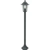 Image de vidaXL Borne d'éclairage de jardin 6 pcs. E27 110 cm aluminium vert foncé