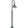 Image de Lampadaire De Jardin E27 120 Cm Aluminium Vert Foncé Vidaxl