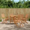 Image de Vidaxl - Ensemble À Manger D'Extérieur Pliable 5pcs Bois D'Acacia Solide