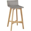 Image de vidaXL Tabouret de bar 2 pcs. Bois massif acacia