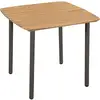Image de Vidaxl - Table De Jardin 80 X 80 X 72 Cm Bois D'Acacia Solide Et Acier