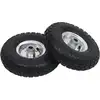Image de Vidaxl - Roue De Diable 2 Pcs Caoutchouc 4.10/3.50-4 (260 X 83 Mm)