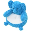 Image de vidaXL Éléphant en peluche bleu