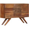 Image de Vidaxl - Buffet Bois Recyclé Massif 110x30x75 Cm Marron