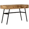 Image de Vidaxl - Bureau Avec Tiroirs Bois Solide De Manguier 110x50x76 Cm