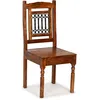 Image de vidaXL Chaises de salle à manger 4 pcs. Bois massif Classique