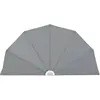 Image de vidaXL Éventail latéral de terrasse pliable Gris 200 cm