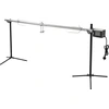 Image de vidaXL Broche à griller automatique avec moteur acier inoxydable 207×45×81 cm