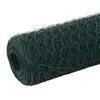 Image de vidaXL Clôture en fil de fer acier avec revêtement PVC 25x1,2 m vert