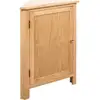 Image de Armoire D'Angle 59 X 45 X 80 Cm Bois De Chêne Massif Vidaxl