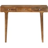 Image de vidaXL Table console en bois de manguier massif 102 x 30 x 79 cm