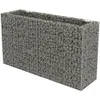 Image de Vidaxl - Lit Surélevé À Gabion Acier Galvanisé 180x50x100 Cm
