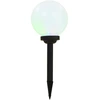 Image de vidaXL Lampes solaires d'extérieur 3 LED sphériques 20 cm RGB
