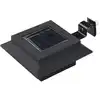 Image de vidaXL Lampes solaires d'extérieur 6 LED Carré 12 cm Noir