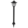 Image de vidaXL Lampes solaires d'extérieur 3 pièces LED noir
