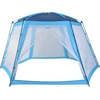 Image de vidaXL Tente de piscine 500x433x250 cm bleue