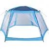 Image de vidaXL Tente de piscine 590x520x250 cm bleue