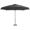 Image de vidaXL Parapluie avec mât en aluminium 300 cm Anthracite