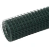 Image de vidaXL Clôture en fil de fer acier avec revêtement PVC 10x0,5 m vert