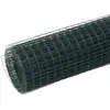 Image de vidaXL Clôture en fil de fer acier avec revêtement PVC 25x0,5 m vert