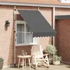 Image de vidaXL Store rétractable manuel 150 cm Anthracite