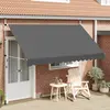 Image de vidaXL Store rétractable manuel 350 cm Anthracite