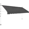 Image de Auvent Manuel Rétractable 400 Cm Anthracite
