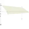 Image de Auvent Manuel Rétractable 350 Cm Crème