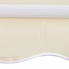 Image de vidaXL Toile de store Crème 350x250 cm