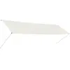 Image de vidaXL Store rétractable 400×150 cm Crème