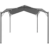 Image de vidaXL Pavillon de jardin anthracite 4x4 m