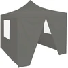 Image de vidaXL Tente de réception pliante Pop-Up avec 4 parois latérales 3 x 3 m Anthracite