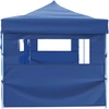 Image de vidaXL Tente de réception pliante Pop-Up avec 5 parois latérales 3 x 9 m bleue