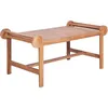 Image de Table Basse 100x50x45 Cm Teck Solide Vidaxl