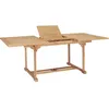 Image de Vidaxl - Table De Jardin Extensible 150-200x100x75 Cm Teck Solide