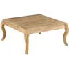 Image de Table Basse 80x80x40 Cm Bois De Manguier Massif Vidaxl