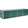 Image de vidaXL Lit surélevé de jardin Acier galvanisé 320x80x77 cm Vert