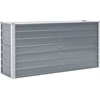 Image de vidaXL Lit surélevé de jardin Acier galvanisé 160x40x77 cm Gris