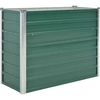 Image de vidaXL Lit surélevé de jardin Acier galvanisé 100x40x77 cm Vert