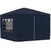 Image de vidaXL Tente de réception 3x3 m bleue